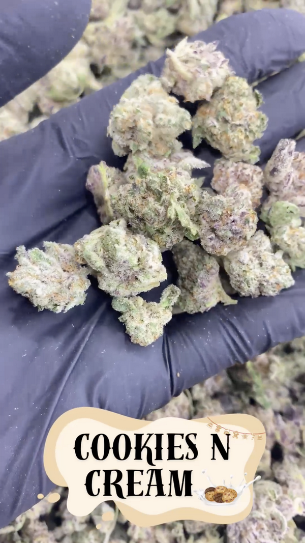 small flower Cookies N Cream