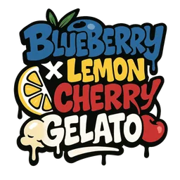 Blueberry × Lemon Cherry Gelato strain logo