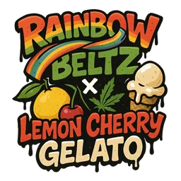 Rainbow Beltz × Lemon Cherry Gelato strain logo